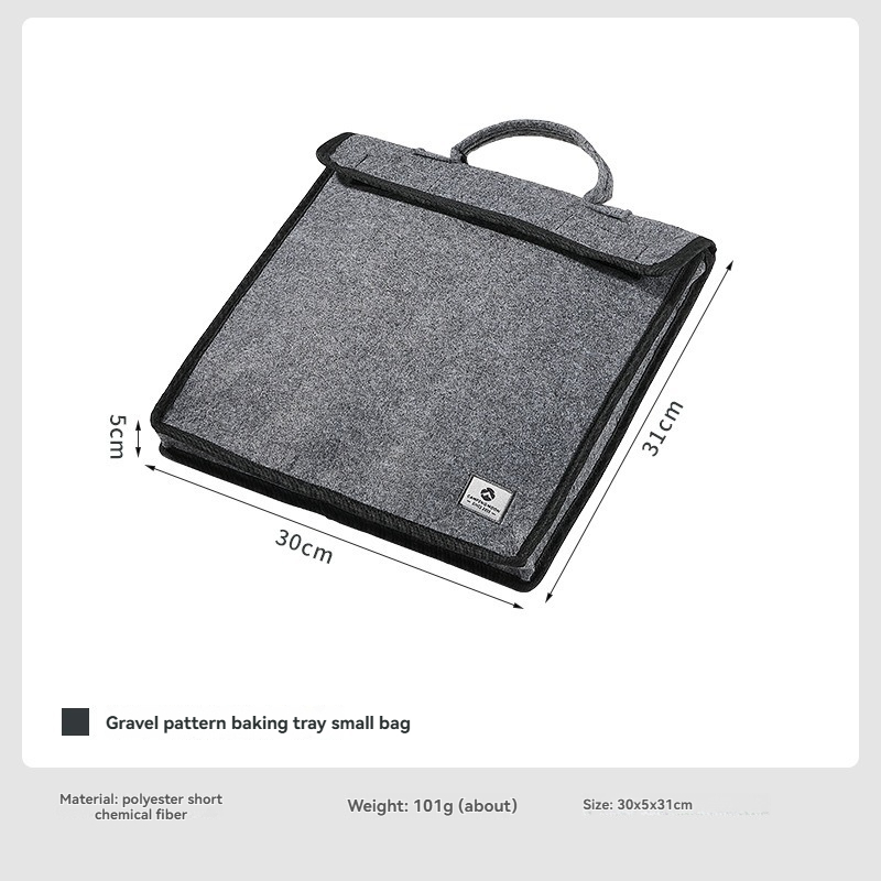 Kitchen Baking Tray Storage - Gravel Patterned Baking Tray Storage Bag