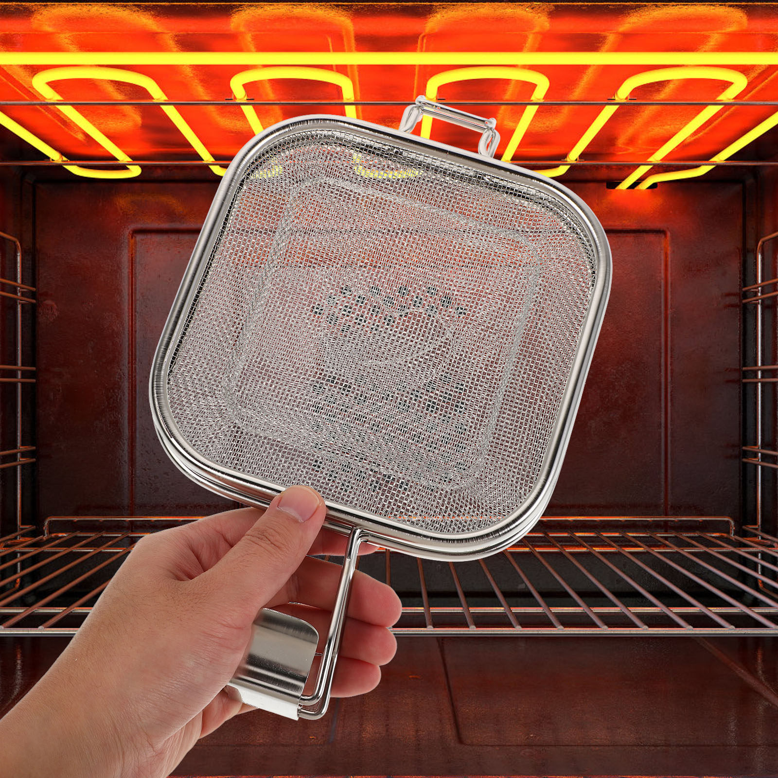 Kitchen Baking Oven - Premium Stainless Steel Sandwich Baking Net