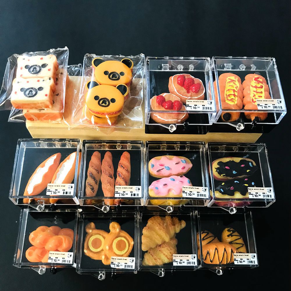 Miniature Baking Kitchen - 1/6 Scale Miniature Dollhouse Bread Cake