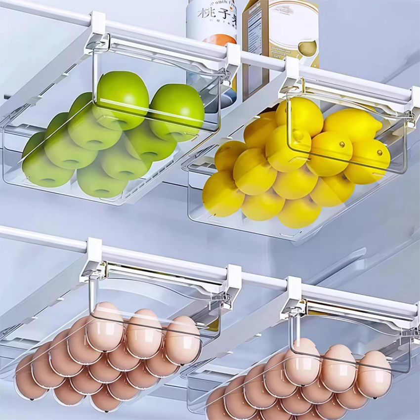 Kitchen Baking Tray Storage - Refrigerator Drawer-type Storage Box Food Vegetable