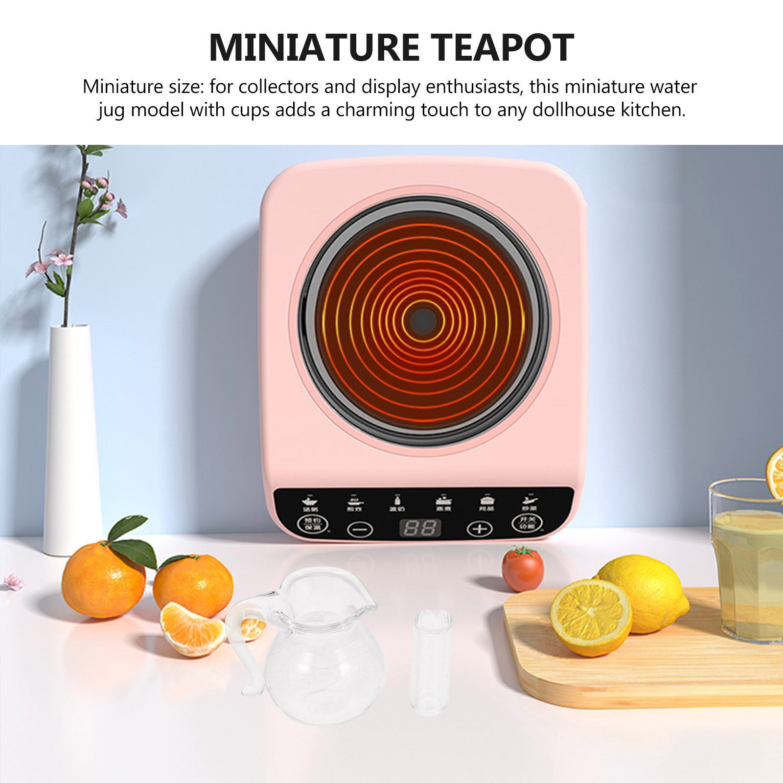 Miniature Baking Kitchen - 1Set Micro Miniature Kitchen Water Pitcher