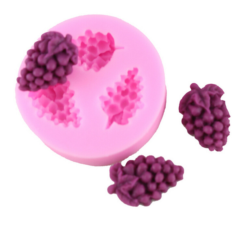 Mini Kitchen Baking - Mini Grape Shape Silicone Mold Resin