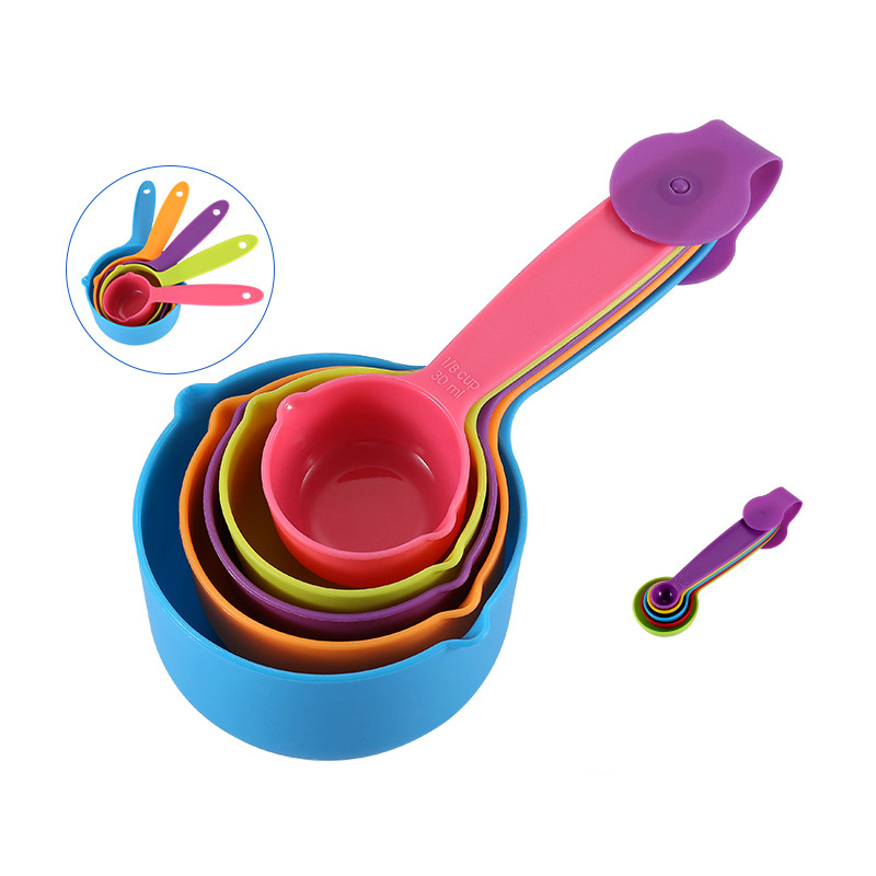 10Pcs Colorful Plastic Measuri - огляд і ціна Kitchen Baking Scale