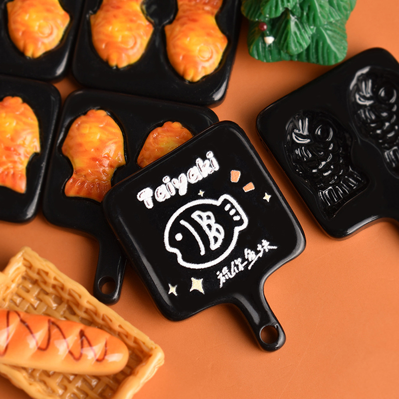 1set Dollhouse Mini Taiyaki Mo - огляд і ціна Miniature Baking Kitchen