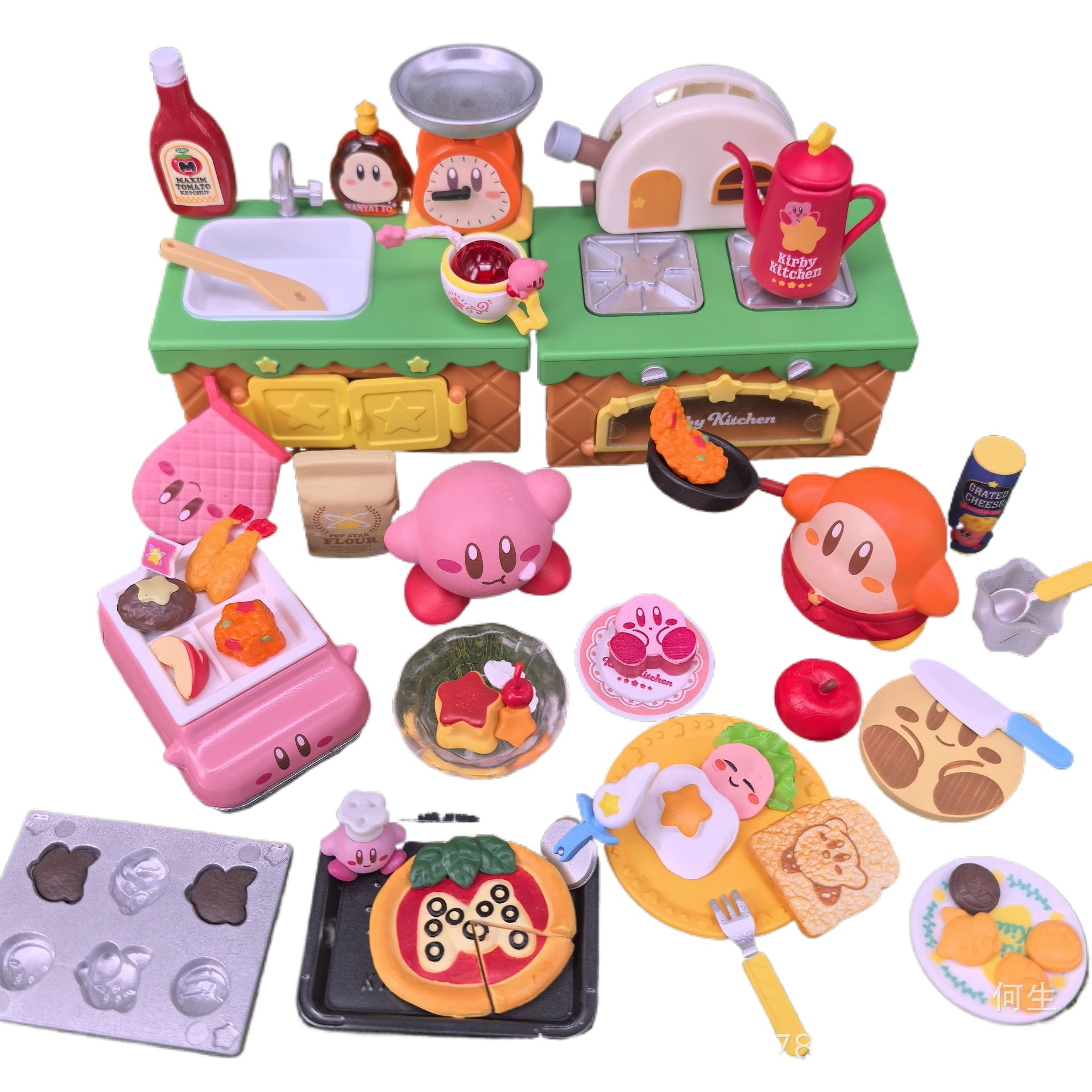 RE-MENT Kirby Kitchen Miniatur - огляд і ціна Miniature Baking Kitchen
