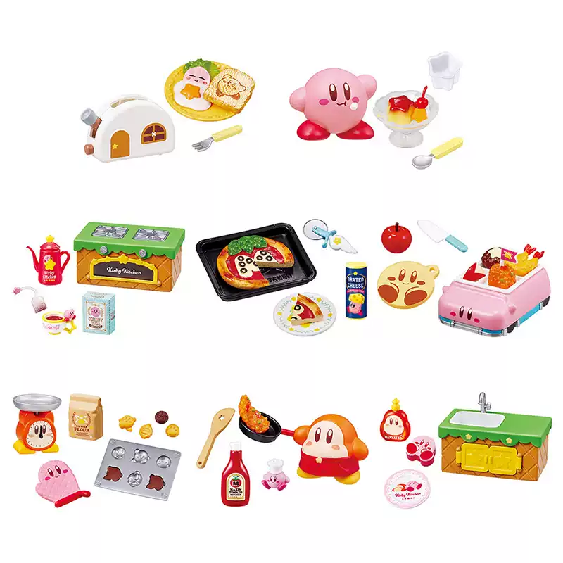 RE-MENT Kirby Kitchen Miniatur - огляд і ціна Miniature Baking Kitchen
