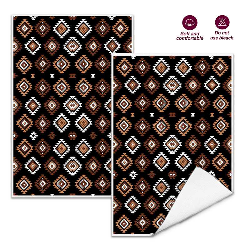 2Pcs, Bohemian Style Diamond-P - огляд і ціна Kitchen Baking Necessities