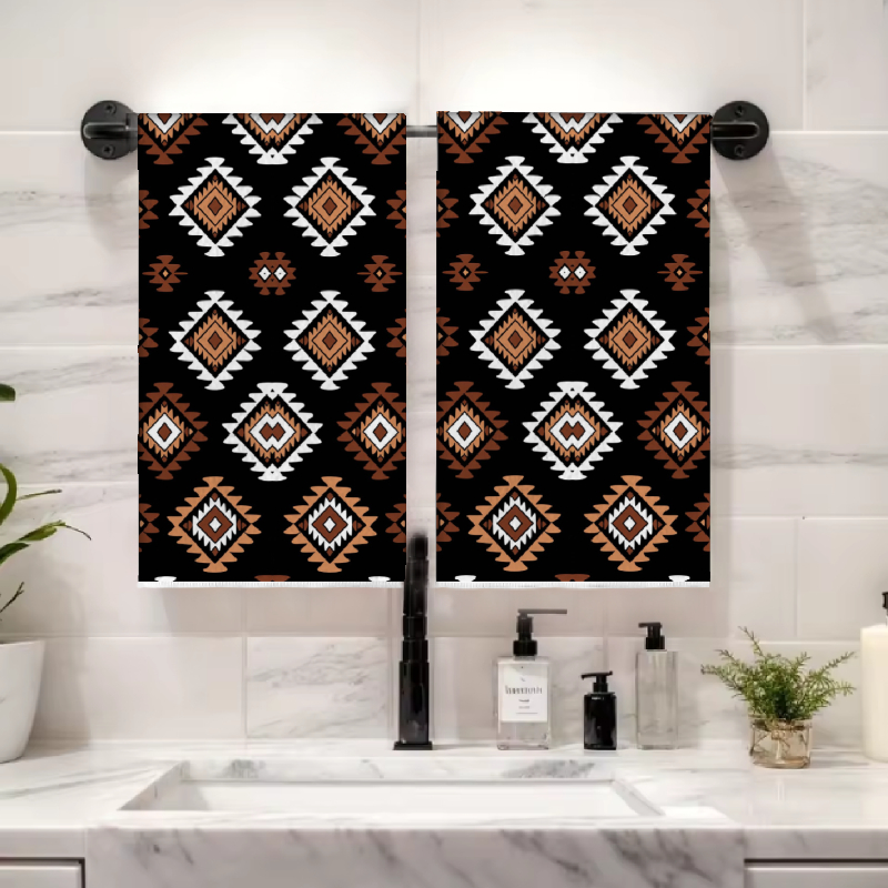 2Pcs, Bohemian Style Diamond-P - огляд і ціна Kitchen Baking Necessities