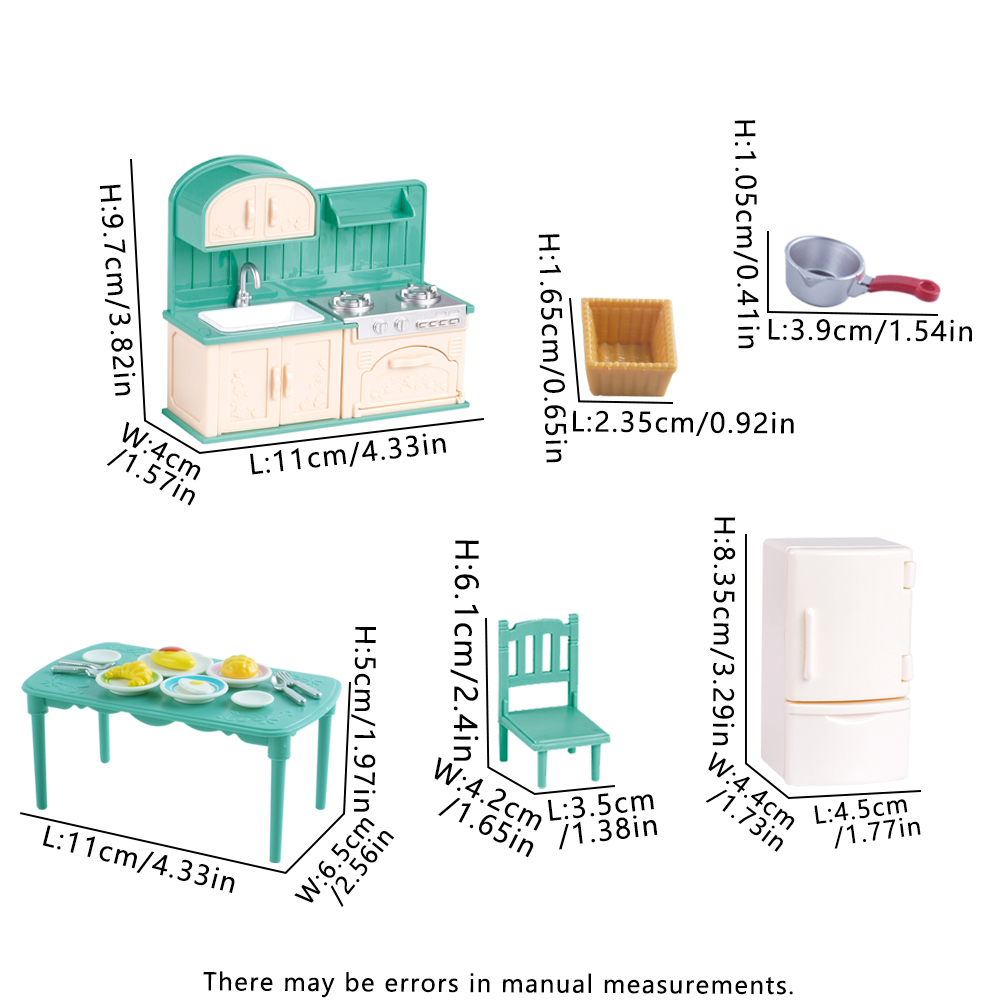 SENGTONGLE-E01 Dollhouse Minia - огляд і ціна Miniature Baking Kitchen