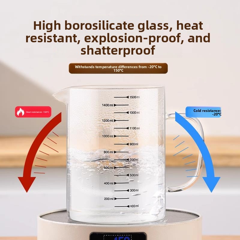Food Grade Glass Measuring Cup - огляд і ціна Kitchen Baking Scale