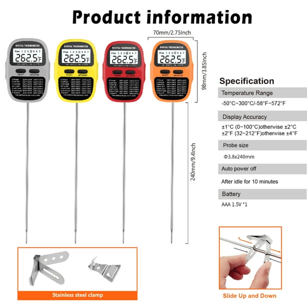 Instant Read Digital Kitchen F - огляд і ціна Kitchen Baking Cooking