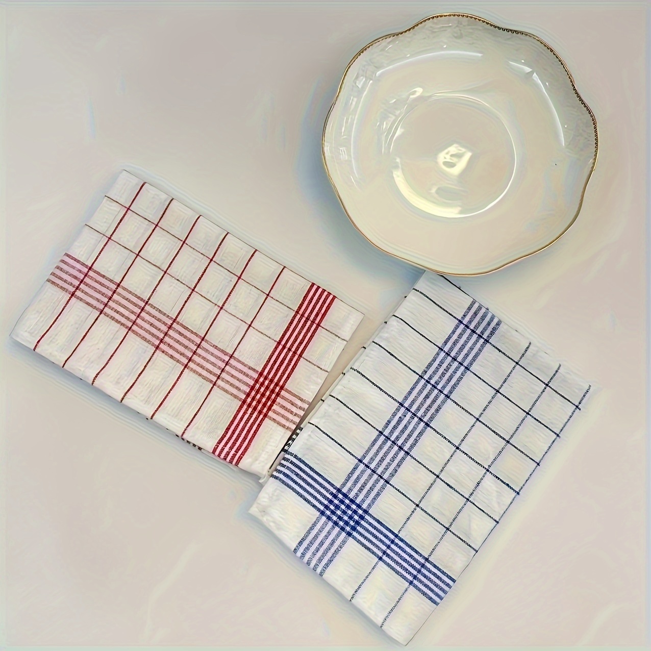 3/8Pcs, Colorful Simple Plaid  - огляд і ціна Kitchen Baking Necessities