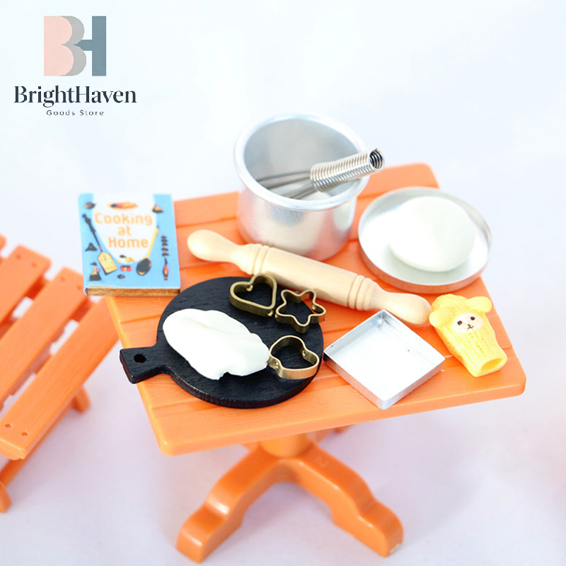 1set Dollhouse Miniature Kitch - огляд і ціна Miniature Baking Kitchen