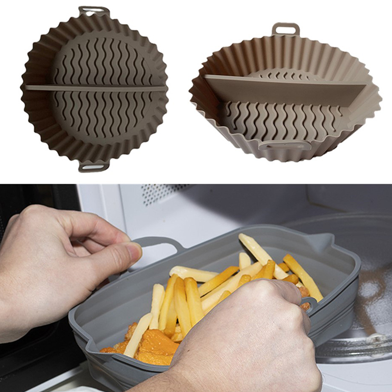 Divide Silicone Air Fryers Ove - огляд і ціна Kitchen Baking Pan