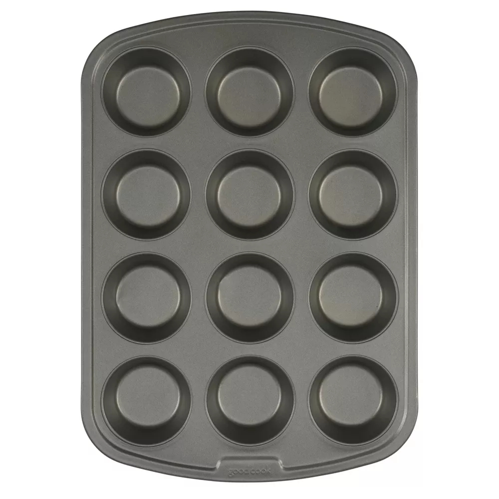 Nonstick 12 Cup Muffin Pan,Dur - огляд і ціна Muffin Tin Nonstick