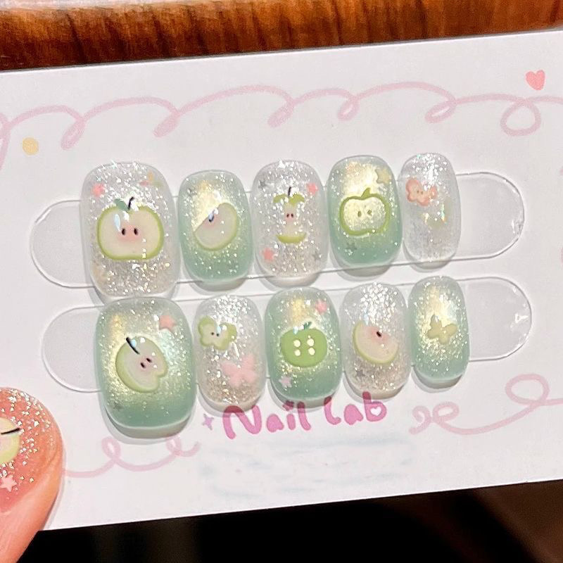 10pcs Handmade Cute Fake Nail  - огляд і ціна Decorating Tip Set