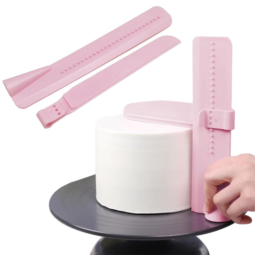 Cake Scraper DIY Adjustable Sc - огляд і ціна Fondant Smoother Set