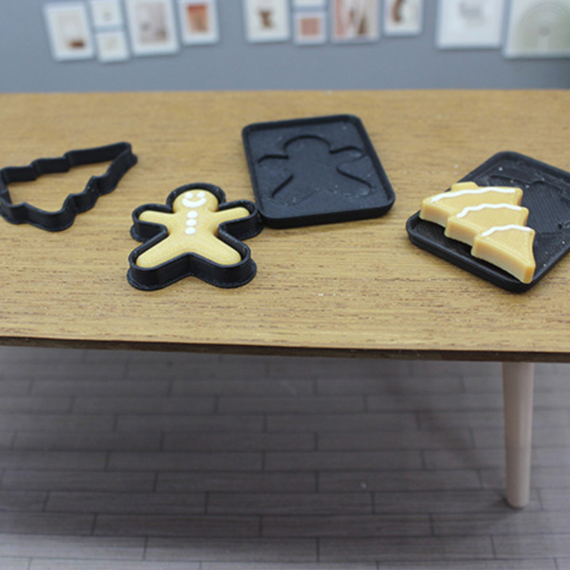 3PCS 1/12 Scale Miniature Huma - огляд і ціна Miniature Baking Kitchen