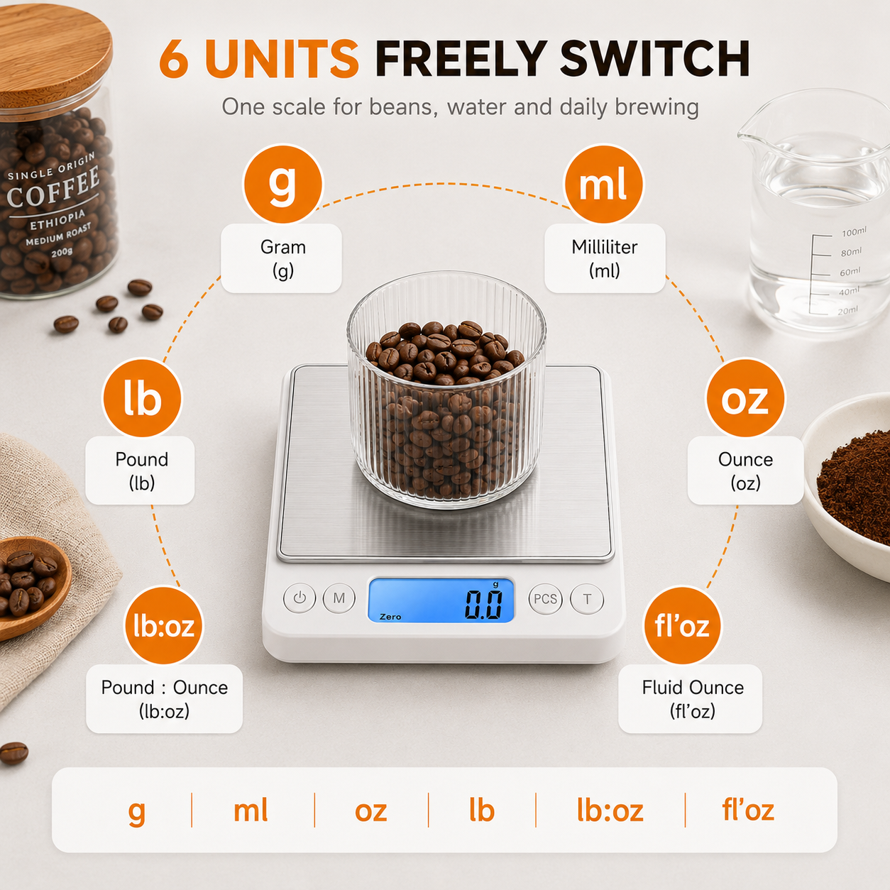 5kg/1g Digital Kitchen Scale,  - огляд і ціна Kitchen Baking Scale