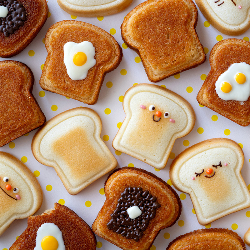 8 Cavity Toast Bread Pattern C - огляд і ціна Kitchen Baking Pan