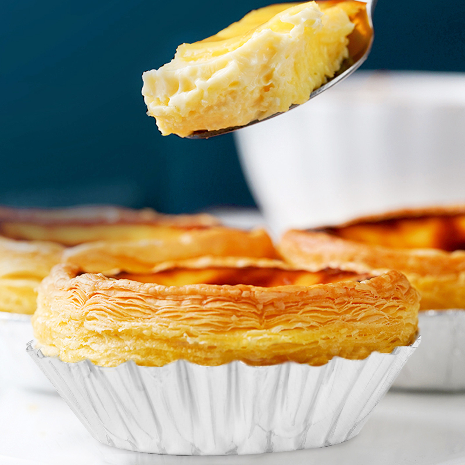 30Pcs Egg Tart Mold Tin Nonsti - огляд і ціна Muffin Tin Nonstick