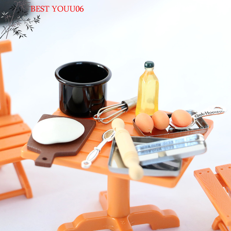 (YOUU06)1set Dollhouse Miniatu - огляд і ціна Miniature Baking Kitchen