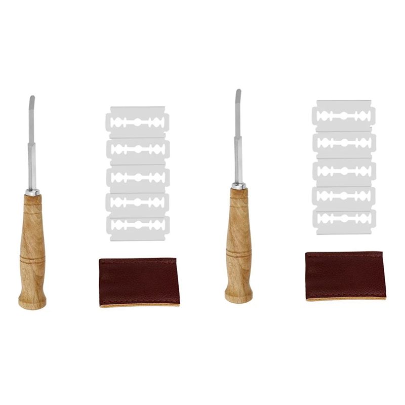 A67K-2Set Bread Lame Knife Sou - огляд і ціна Bread Lame Scoring