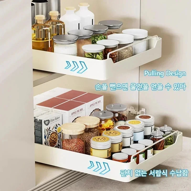 Under Sink Pull Out Cabinet Ba - огляд і ціна Kitchen Baking Tray Storage