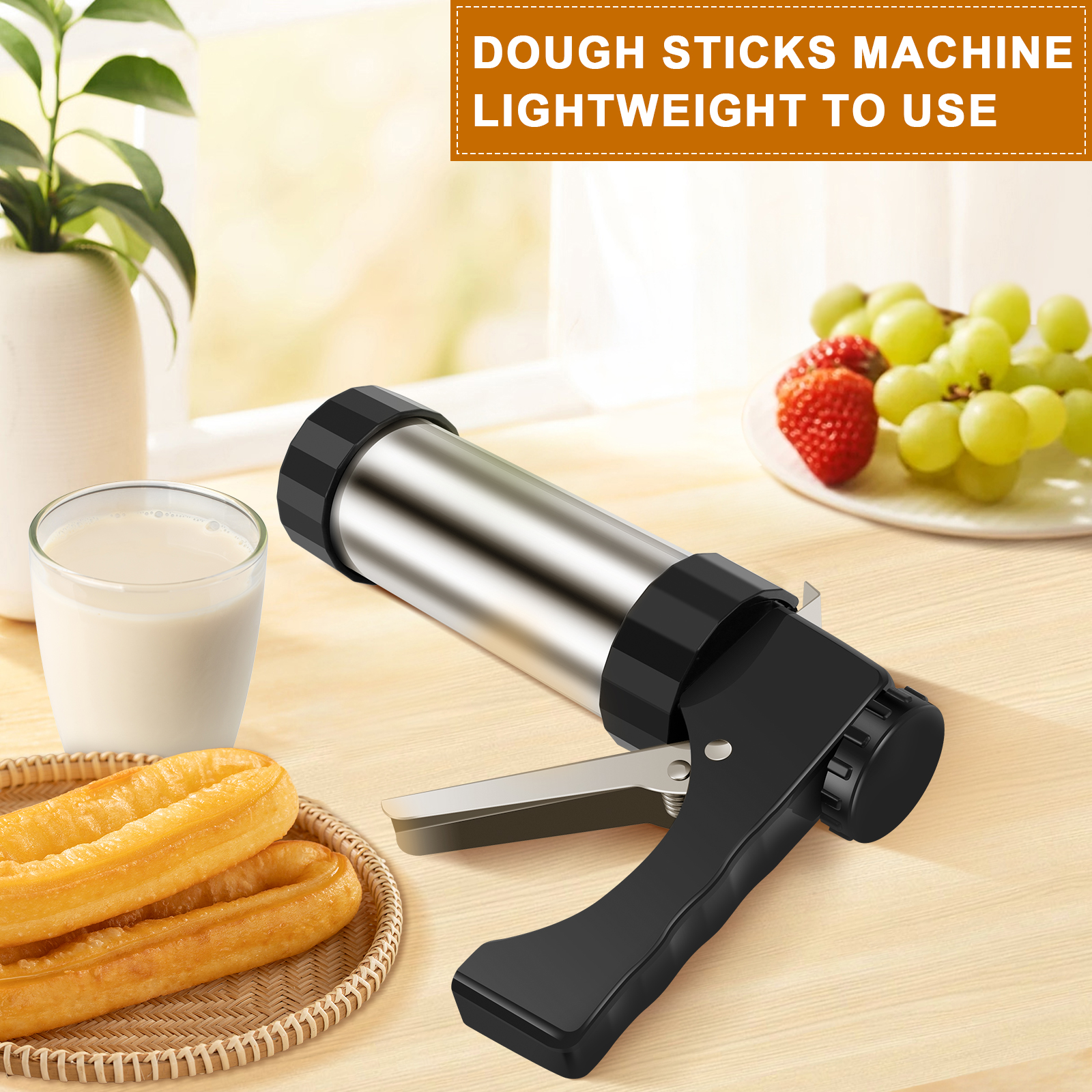Churrera Churro Maker Machine  - огляд і ціна Decorating Tip Set