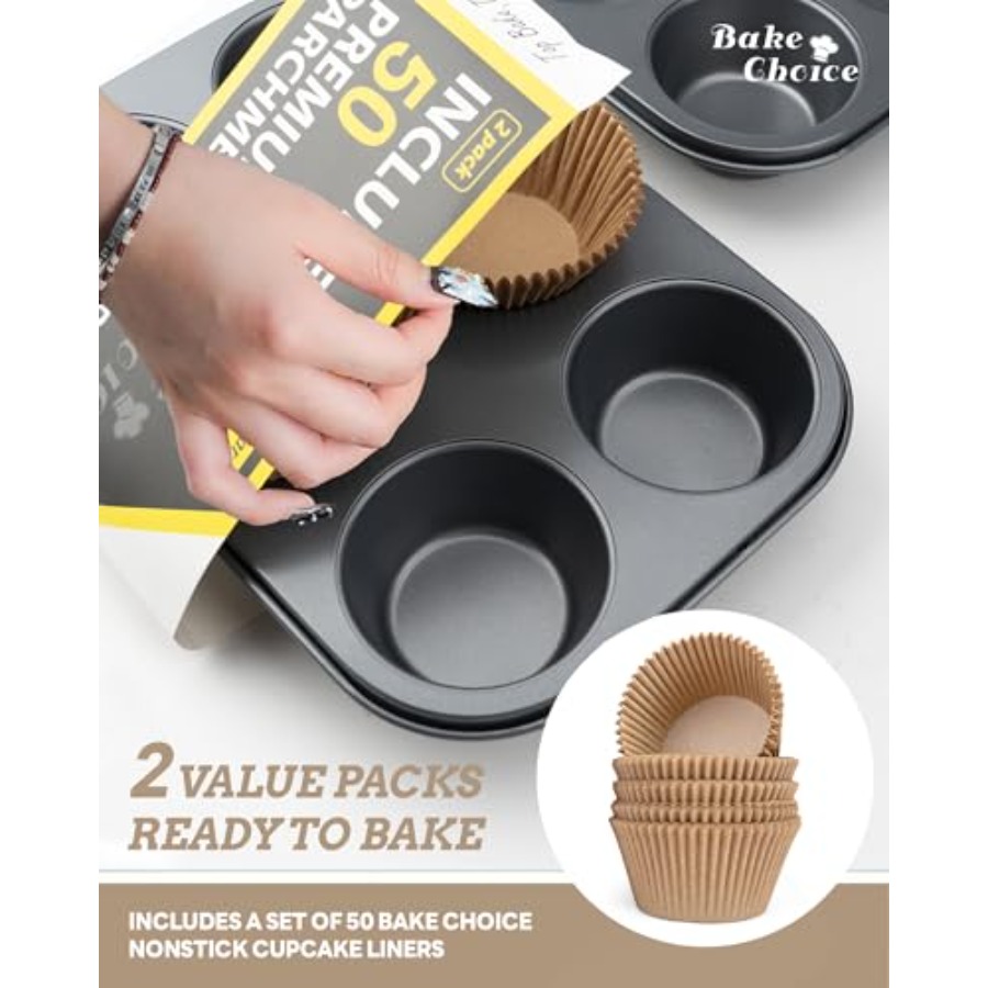 2 Pack Jumbo Muffin Pan for Ba - огляд і ціна Muffin Tin Nonstick