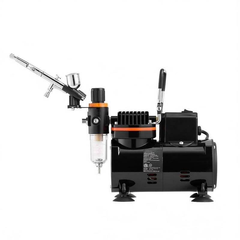 Airbrush Kit, 1/6 HP, Air Brus - огляд і ціна Decorating Tip Set