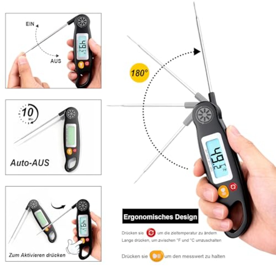 Meat Thermometer Digital - Ins - огляд і ціна Kitchen Baking Cooking