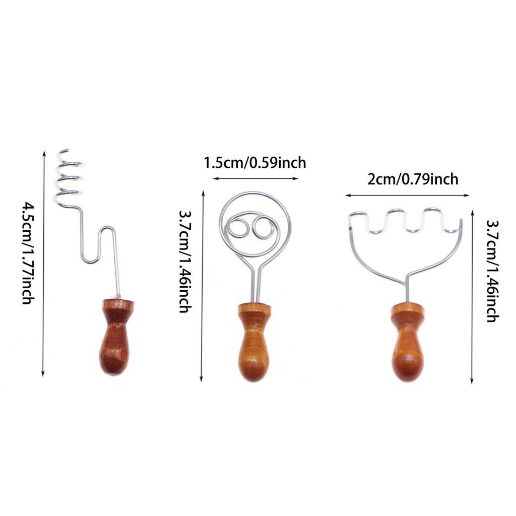 3x Dollhouse Baking Tools 1:12 - огляд і ціна Miniature Baking Kitchen