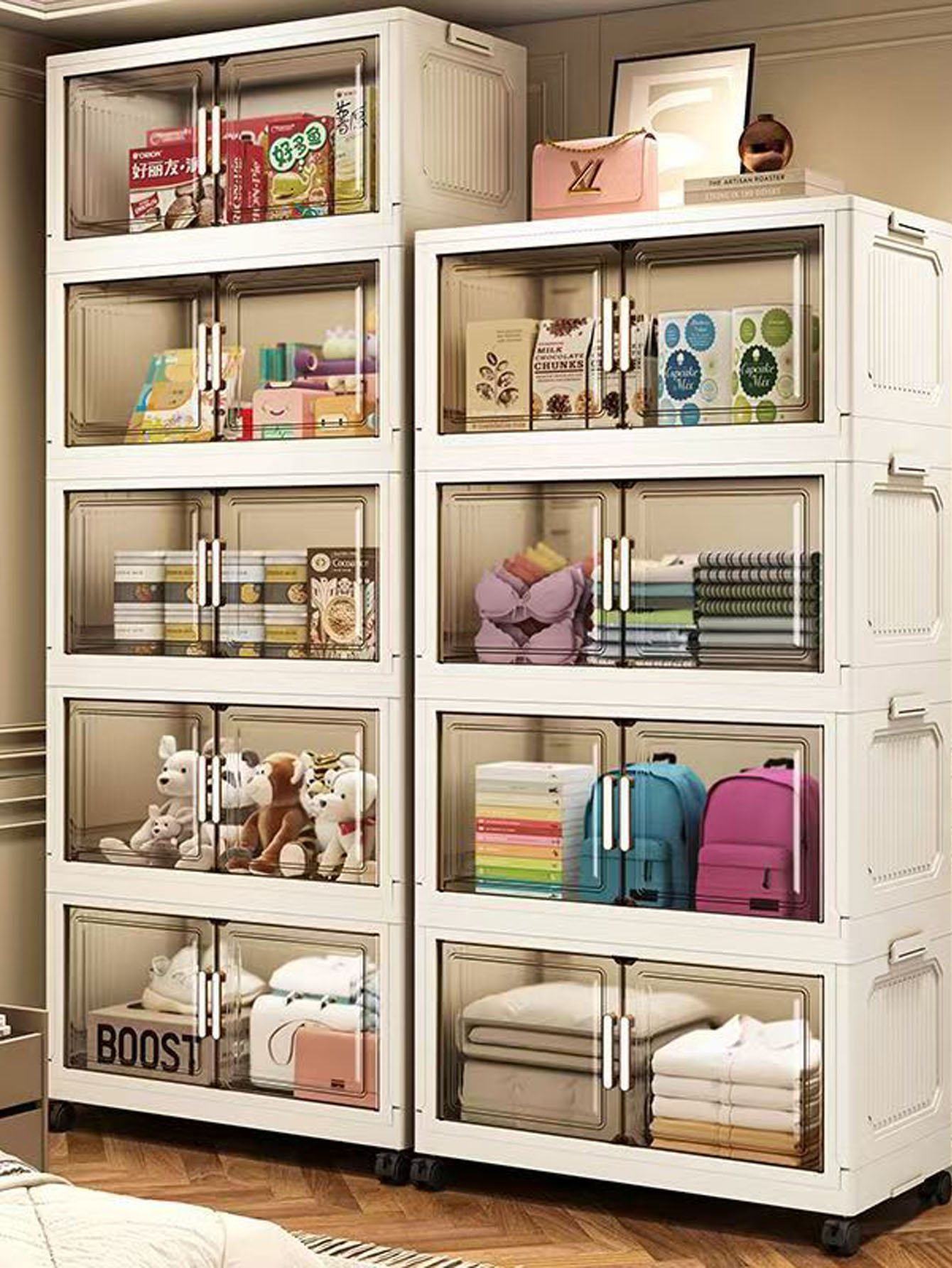 Storage Cabinet Folding Storag - огляд і ціна Kitchen Baking Tray Storage