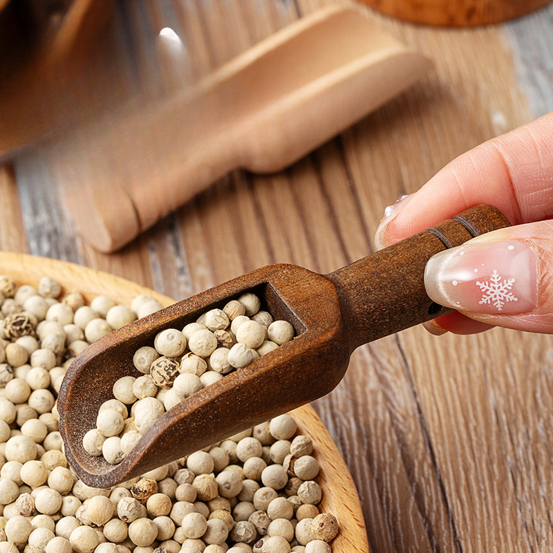 2/5PCS Wooden Coffee Scoop Set - огляд і ціна Mini Kitchen Baking