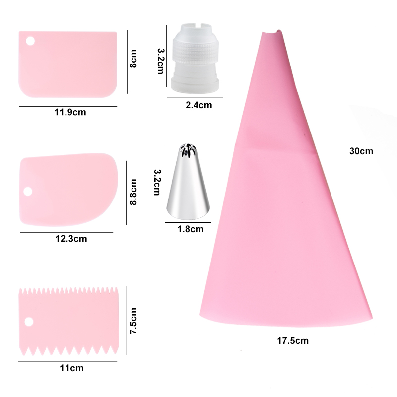 6/14/26/29 pcs set Cream Nozzl - огляд і ціна Kitchen Baking Equipment