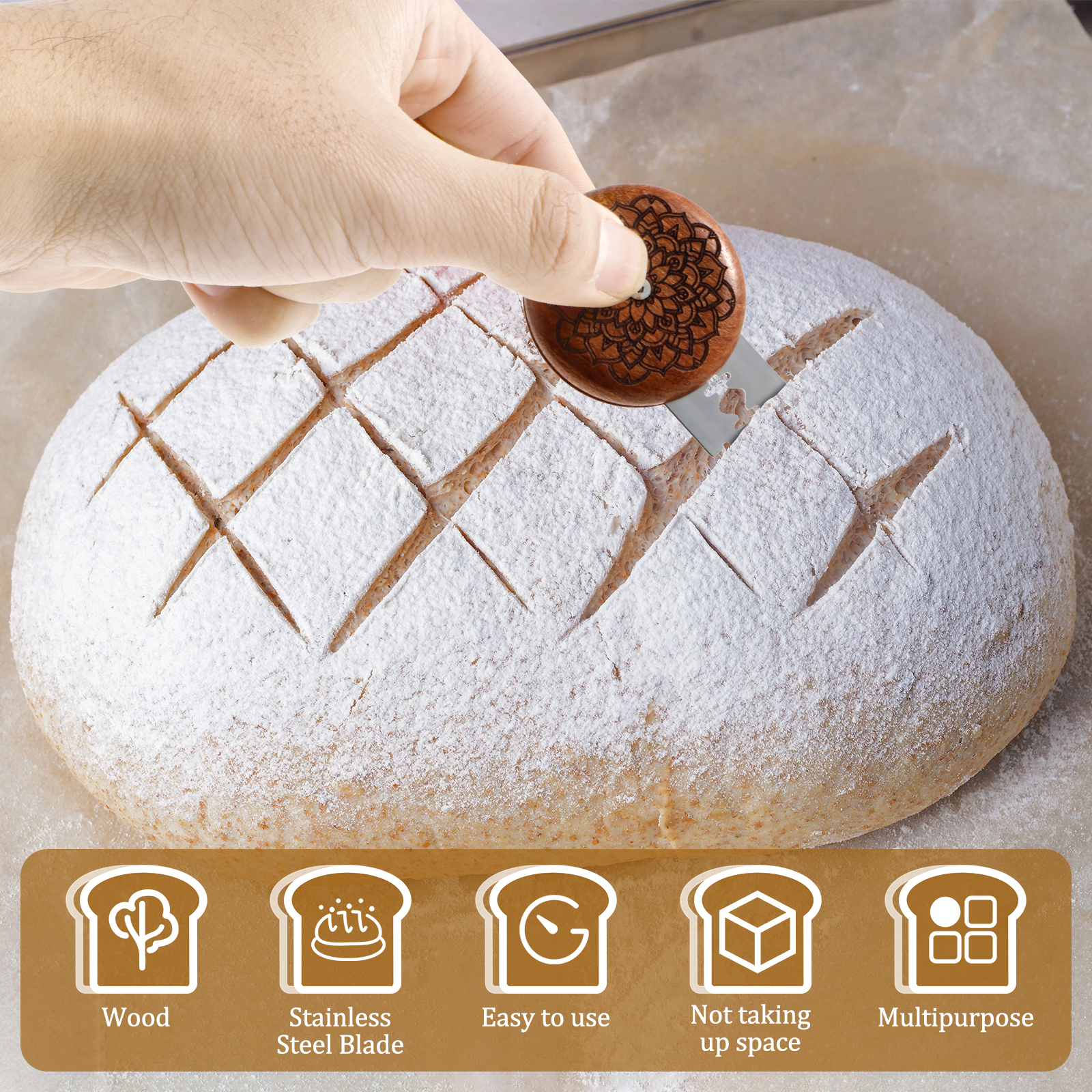 Bread Lame Cutter for Homemade - огляд і ціна Bread Lame Scoring