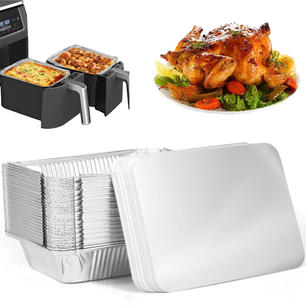 10PCS Disposable Aluminum Foil - огляд і ціна Kitchen Baking Tray Storage
