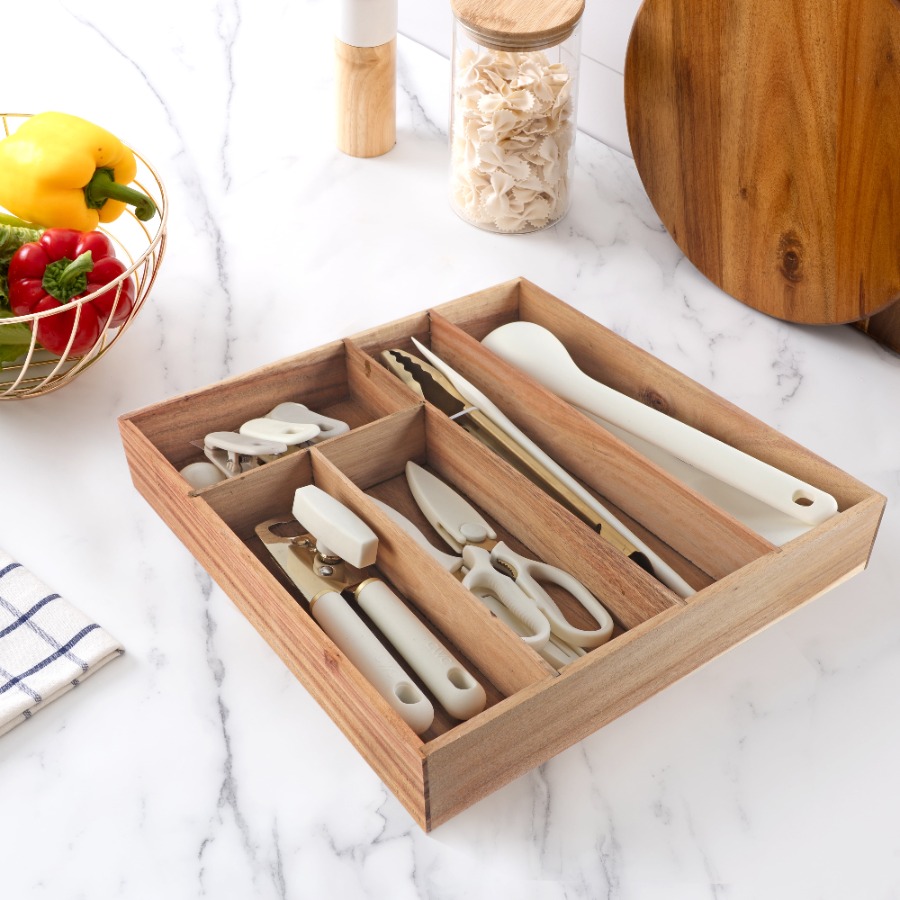 19-Piece Kitchen Utensil Set w - огляд і ціна Kitchen Baking Tray Storage
