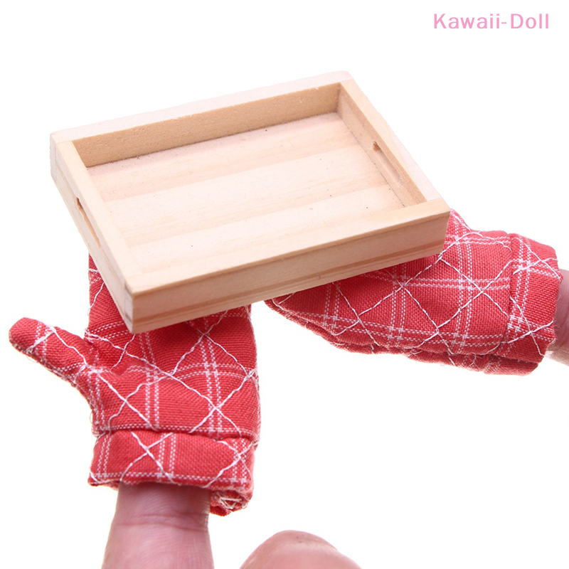 1Pair Doll Miniature Baking Gl - огляд і ціна Miniature Baking Kitchen