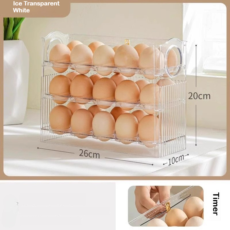 Automatic Rebound Egg Storage  - огляд і ціна Kitchen Baking Tray Storage