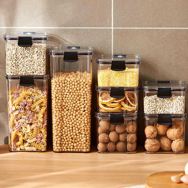 Sealed Jars Kitchen Grain Stor - огляд і ціна Kitchen Baking Tray Storage