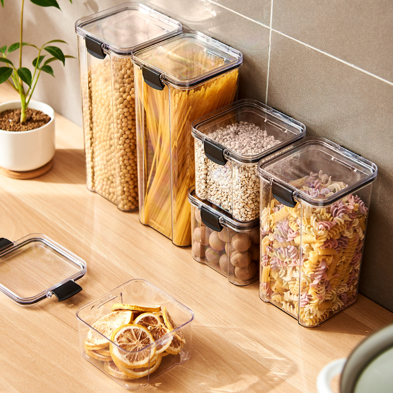 Sealed Jars Kitchen Grain Stor - огляд і ціна Kitchen Baking Tray Storage
