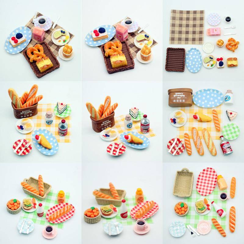 ✰✪1Set Dollhouse Mini Breakfas - огляд і ціна Miniature Baking Kitchen
