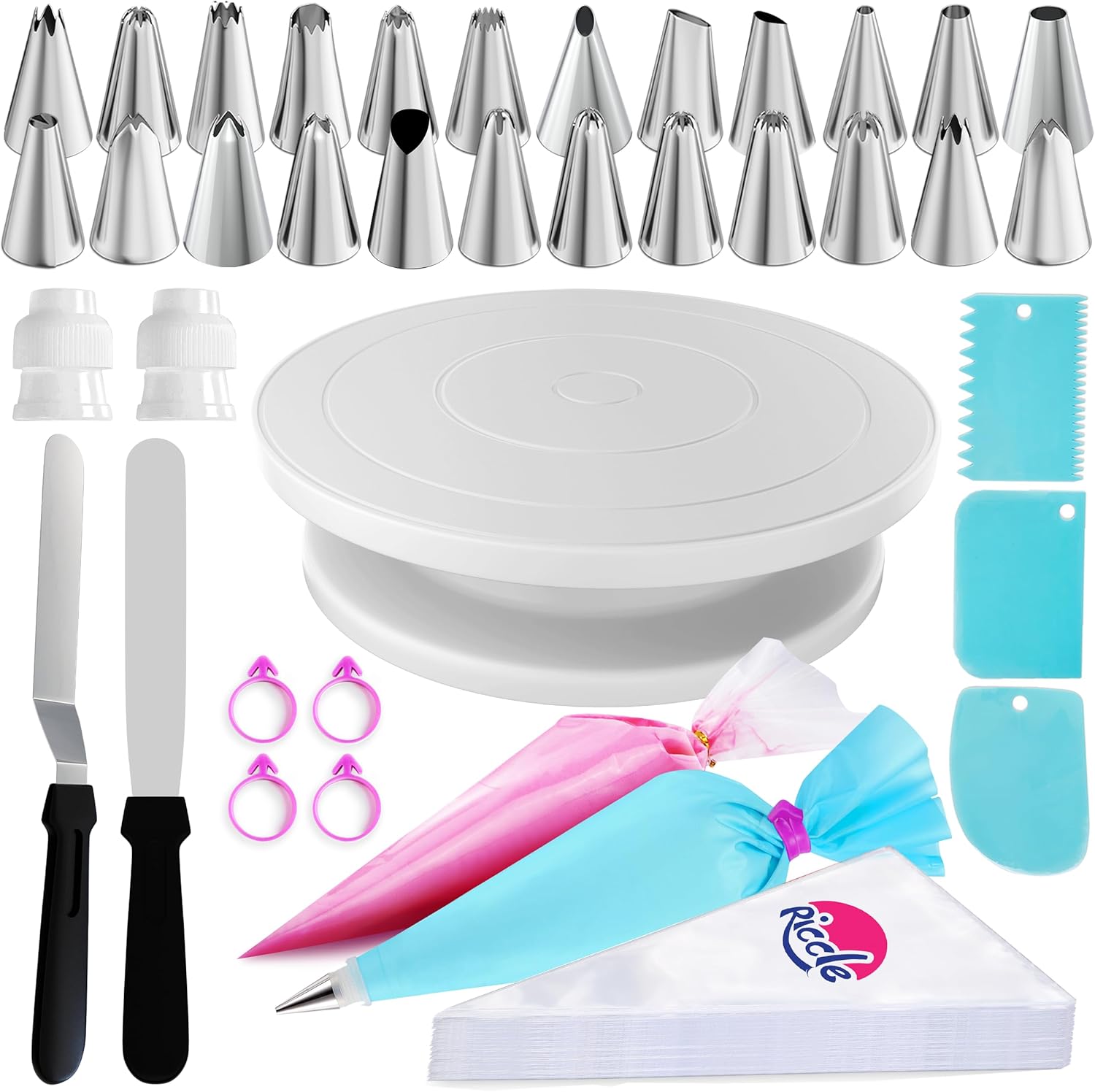 Riccle 88 pcs Cake Decorating  - огляд і ціна Decorating Tip Set