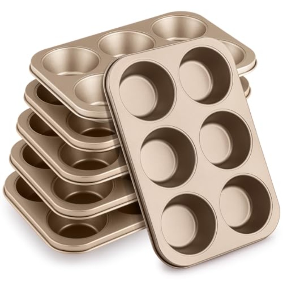 6 Pack Jumbo Nonstick Muffin B - огляд і ціна Muffin Tin Nonstick
