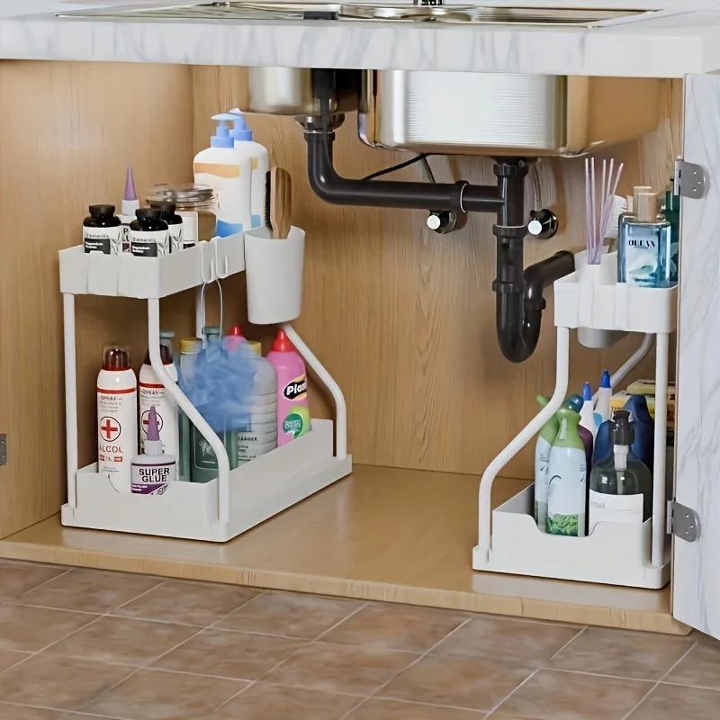 Under Sink Organizer Space Sav - огляд і ціна Kitchen Baking Tray Storage