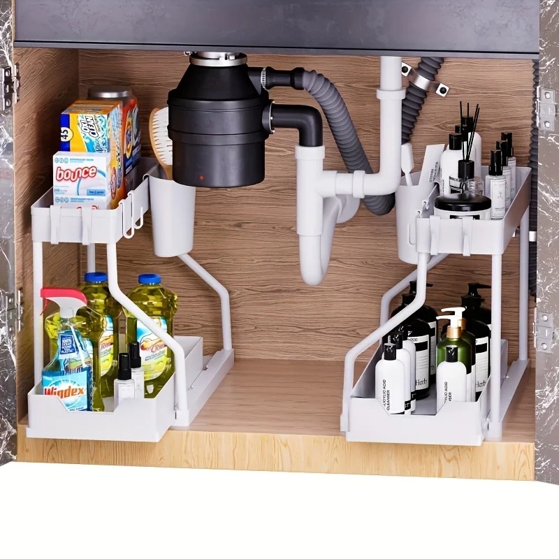 Under Sink Organizer Space Sav - огляд і ціна Kitchen Baking Tray Storage