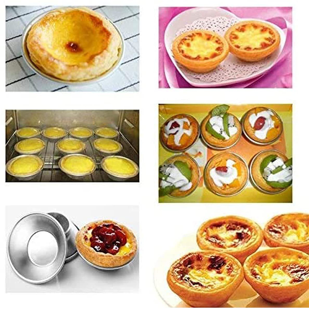 25Pcs Egg Tart Molds, Tartlets - огляд і ціна Muffin Tin Nonstick