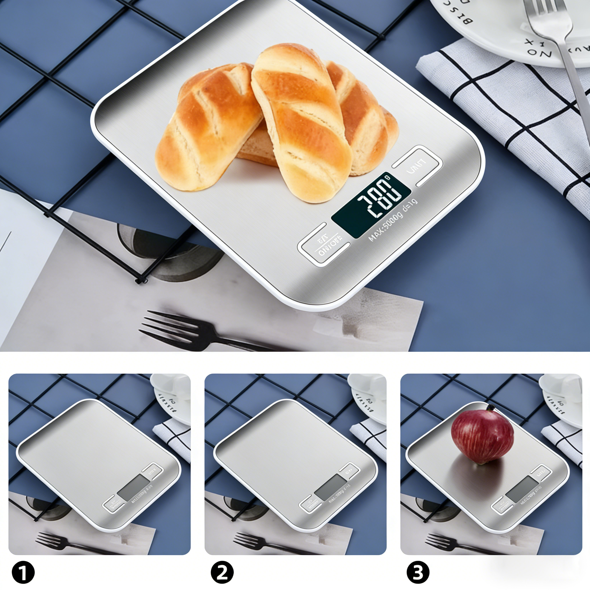 Digital Kitchen Scale 10/5kg-1 - огляд і ціна Mini Kitchen Baking